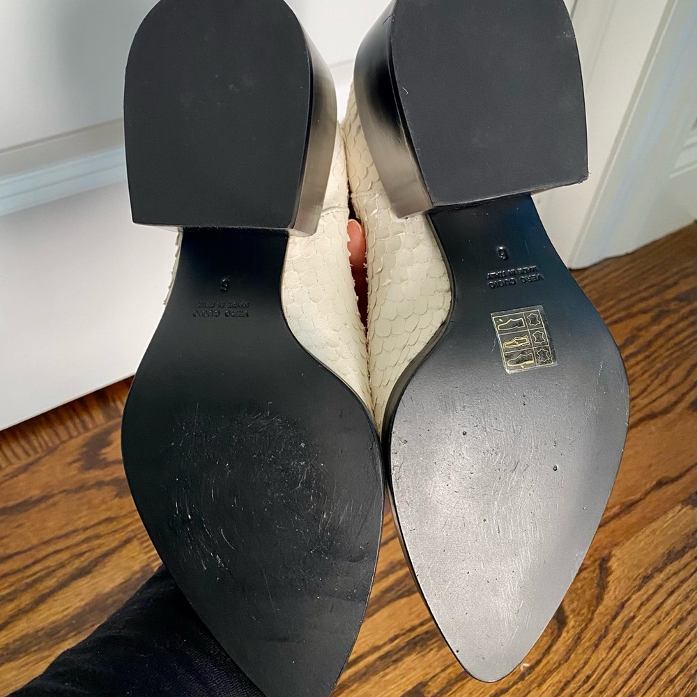 Steven By Steve Madden White Booties, Size 6 - image 7